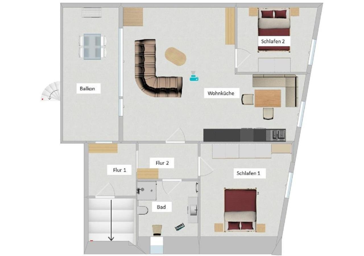 Ferienwohnung Brigitte Frank Barnau Ngoại thất bức ảnh